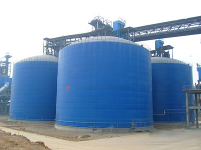 大石桥水泥钢板库改造